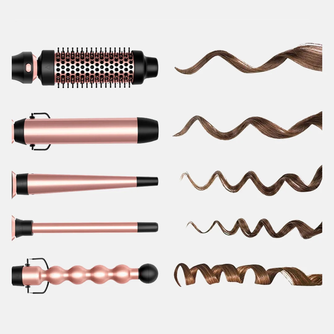 3-in-1 Pro Negative Ion PTC Heaters Thermal Brush