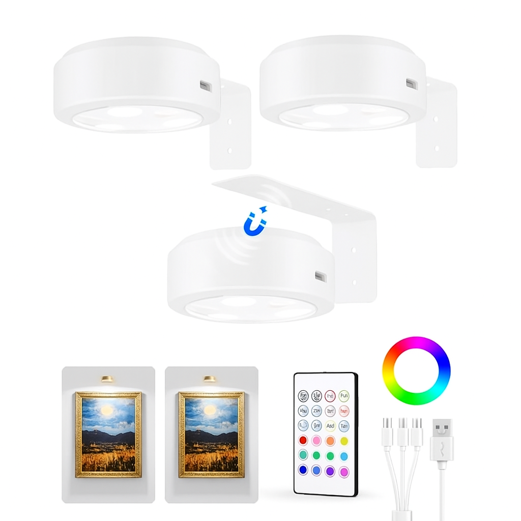 Radiant Art Wall Lights