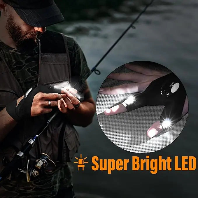 LED Flashlight Work Gloves - ExploreMore Hub