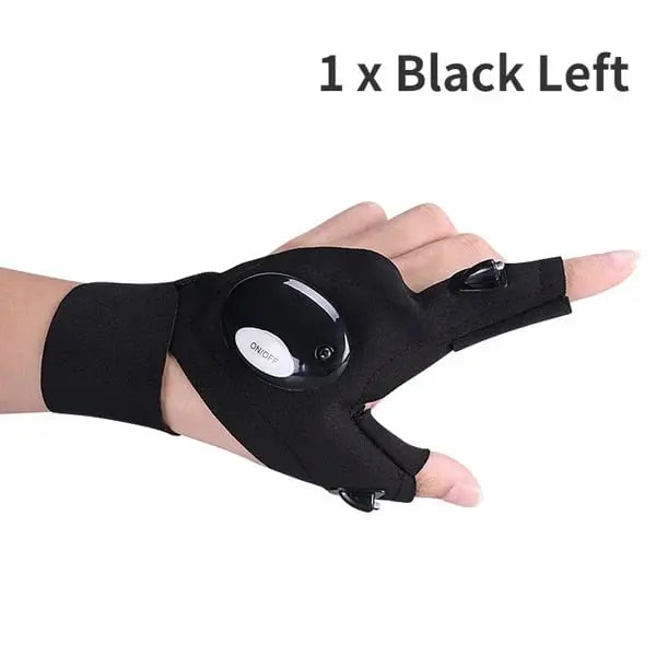 LED Flashlight Work Gloves - ExploreMore Hub