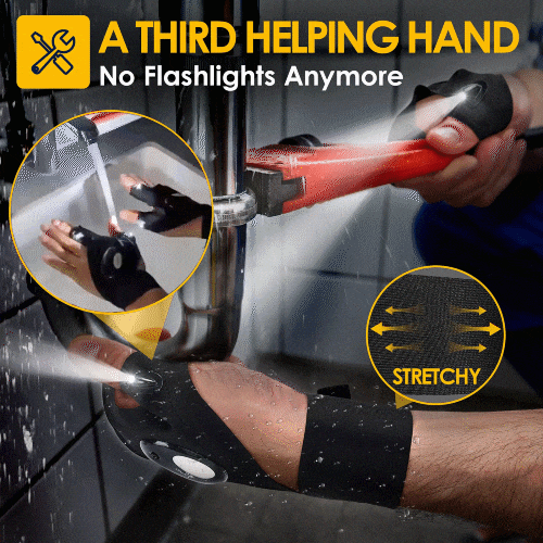 LED Flashlight Work Gloves - ExploreMore Hub