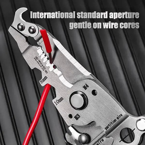 Multifunctional Folding Wire Stripper-Professional Electrician Tool - ExploreMore Hub