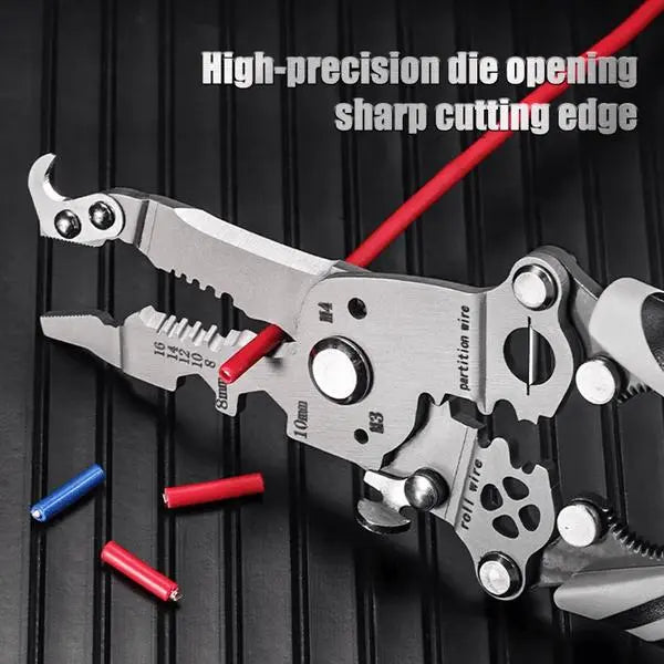 Multifunctional Folding Wire Stripper-Professional Electrician Tool - ExploreMore Hub