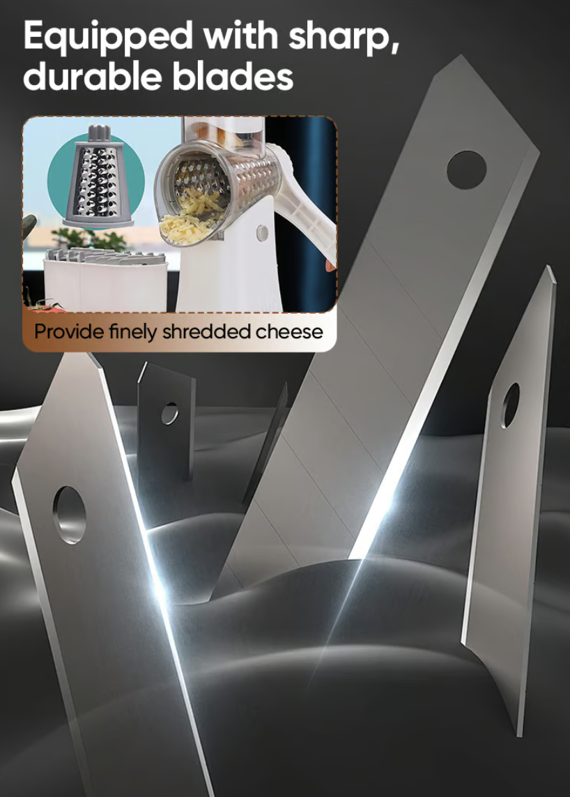 5 IN 1 Rotary EasyGrate Shredder