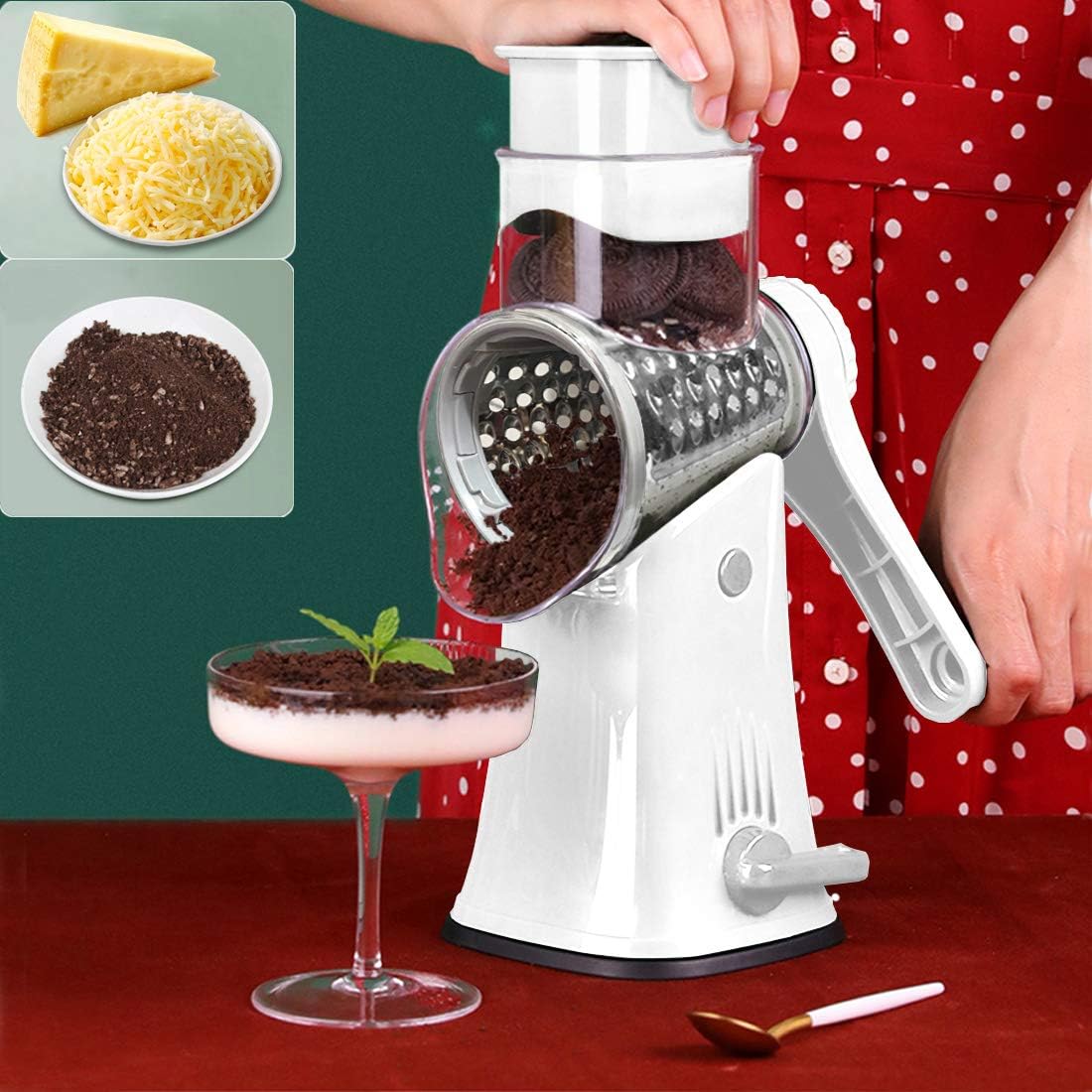 5 IN 1 Rotary EasyGrate Shredder