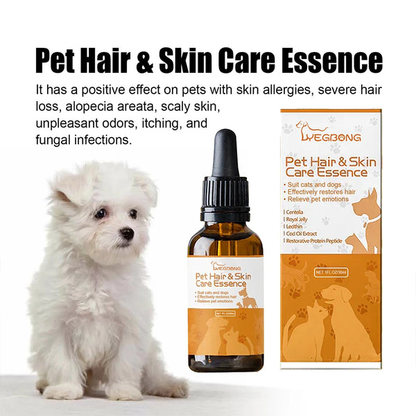 Organic Pet Hair & Skin Care Essence Oil