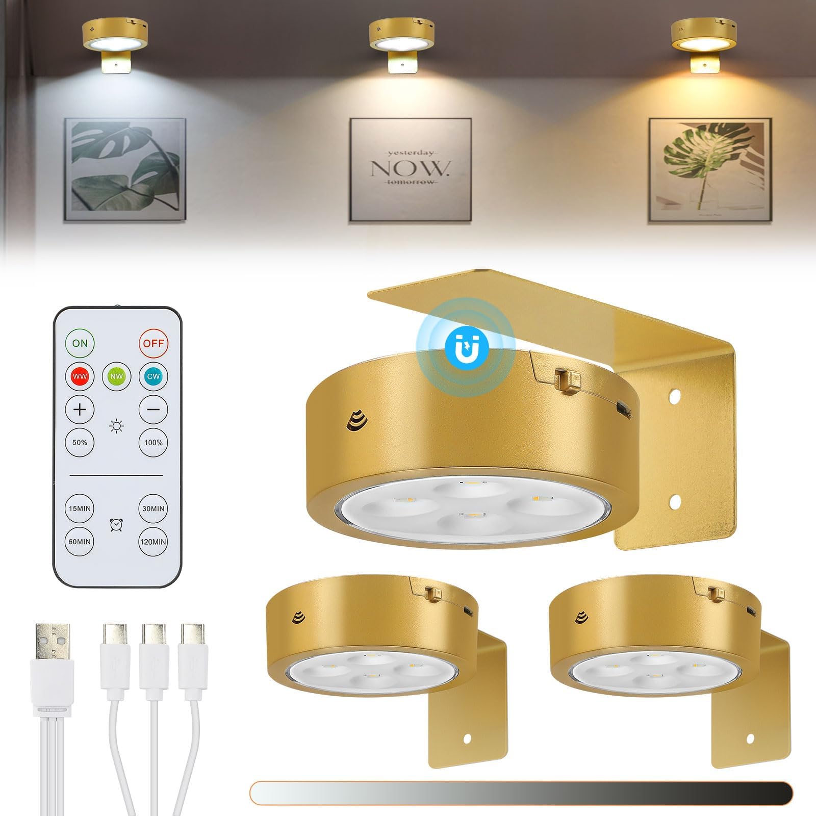 Radiant Art Wall Lights
