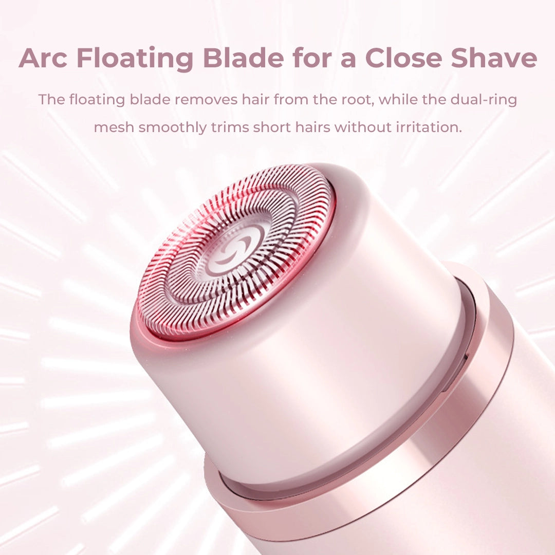 2 in 1 Painless Bikini & Facial Hair Trimmer