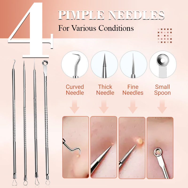 Ultimate Blackhead Extraction Tool Kit (7-Piece Set)
