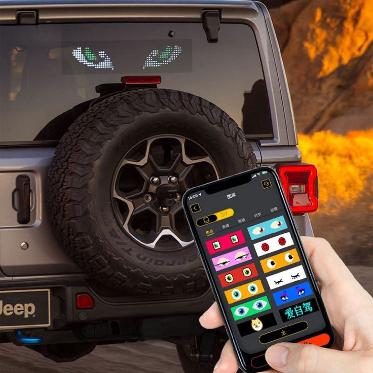 DriveFlex LED Car Billboard