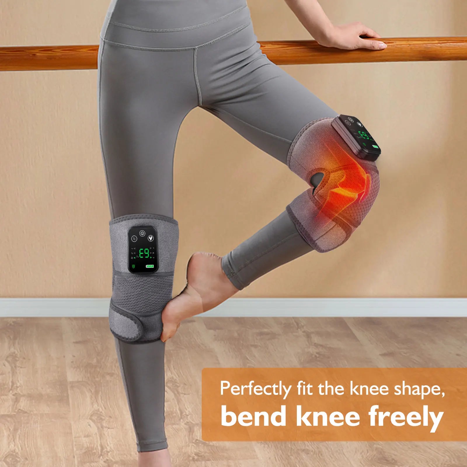 Cozy Relief Heated Knee Massager
