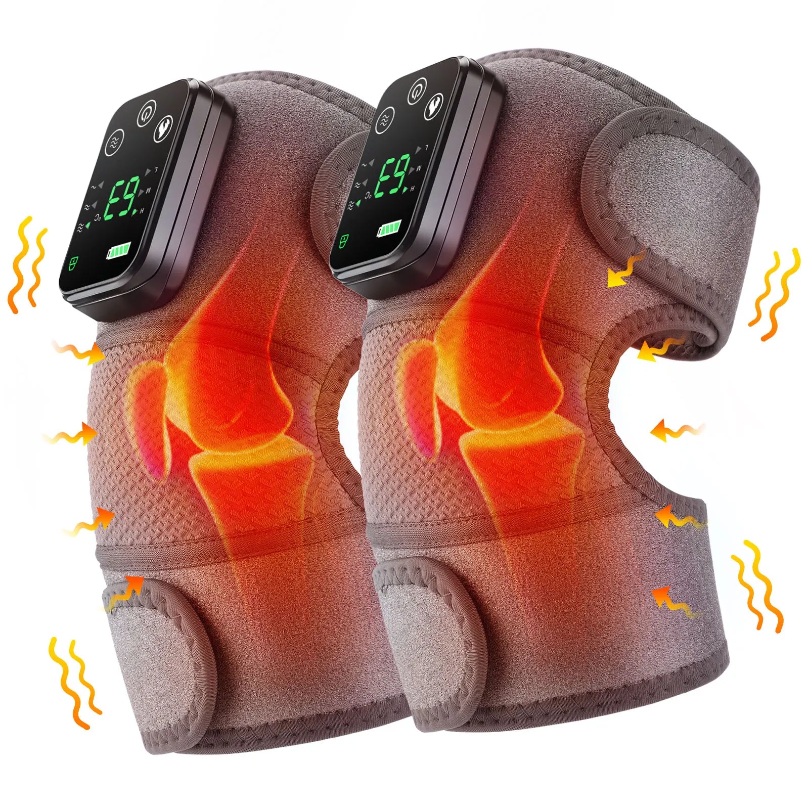 Cozy Relief Heated Knee Massager