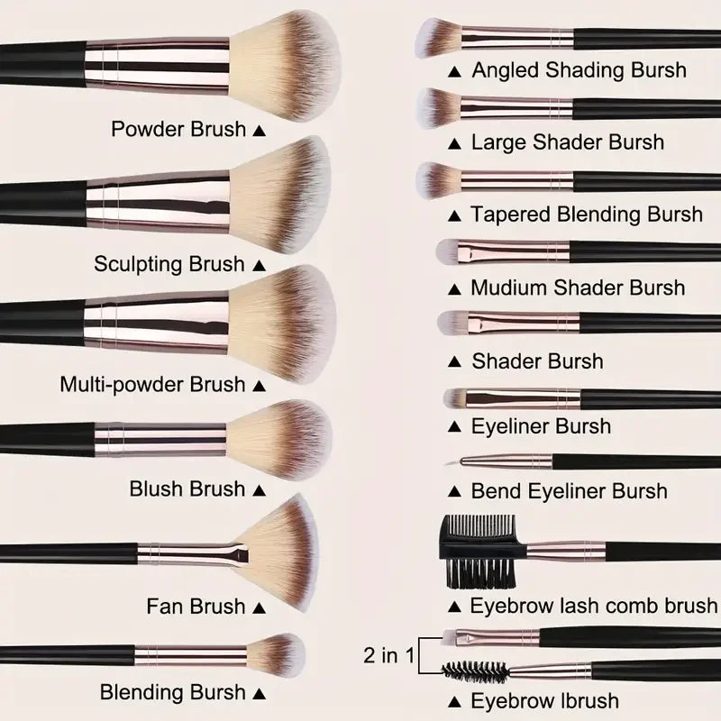Fluffy Beauty Brush Set