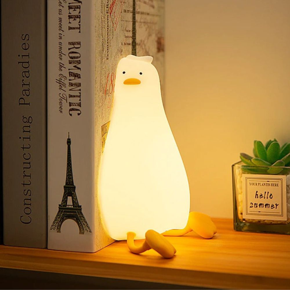 舒适的小鸭夜灯