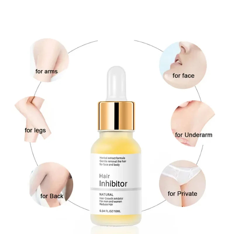 Natural Herbal Hair Inhibition Serum