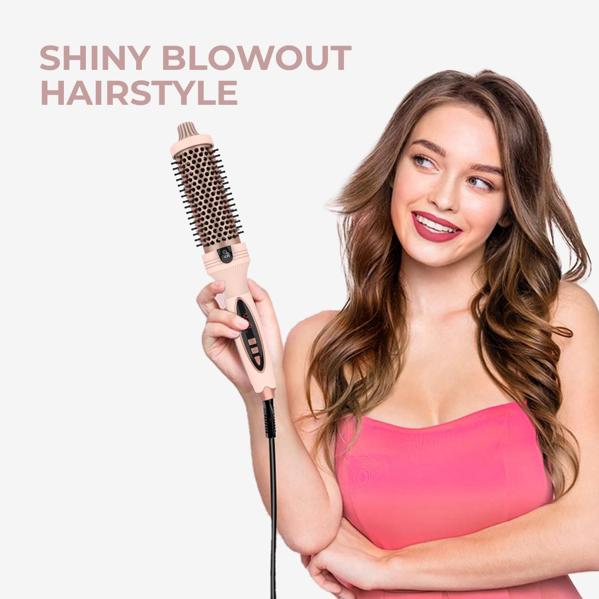 3-in-1 Pro Negative Ion PTC Heaters Thermal Brush