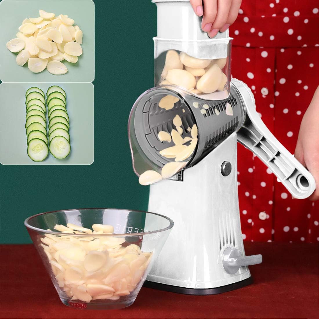 5 IN 1 Rotary EasyGrate Shredder