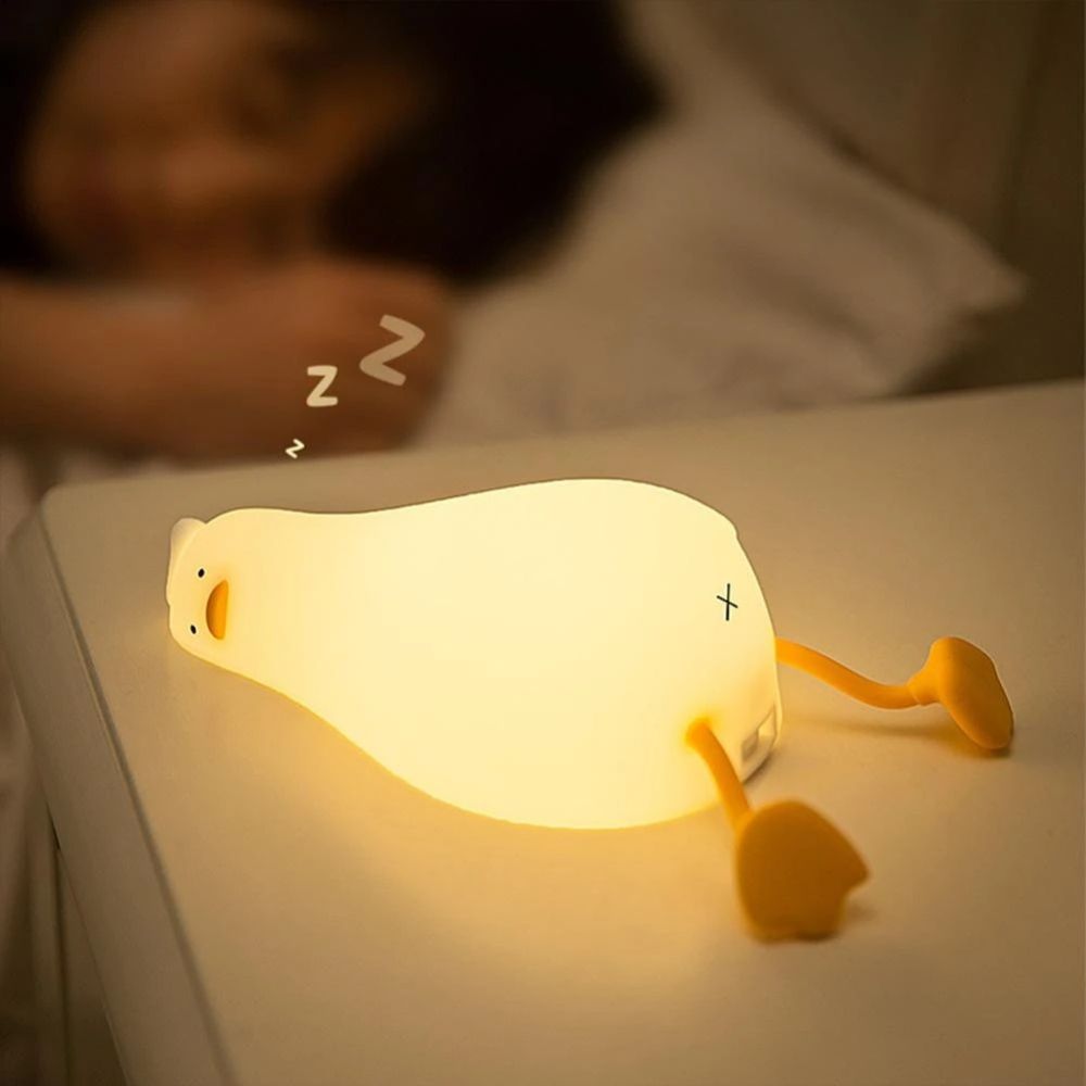 舒适的小鸭夜灯