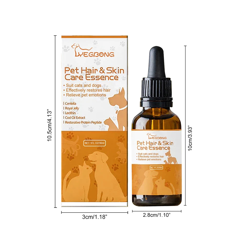 Organic Pet Hair & Skin Care Essence Oil