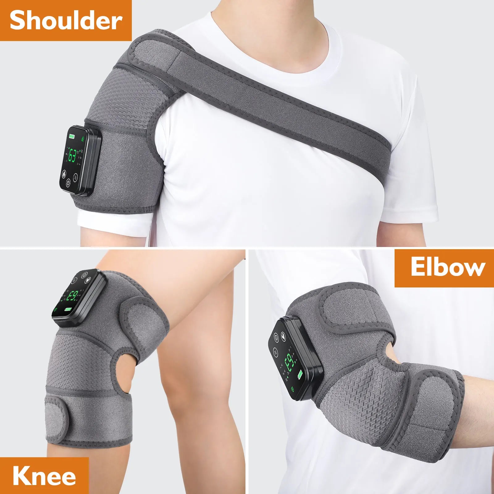 Cozy Relief Heated Knee Massager