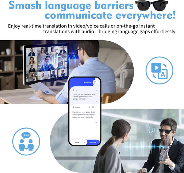 NomadAI Smart Glasses See More, Do More. Hands-Free.