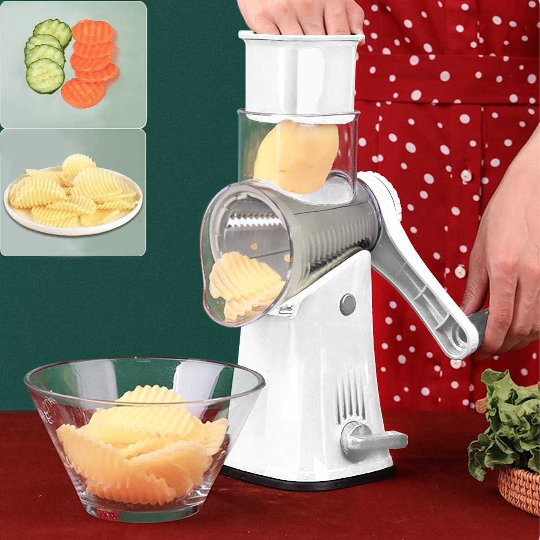 5 IN 1 Rotary EasyGrate Shredder