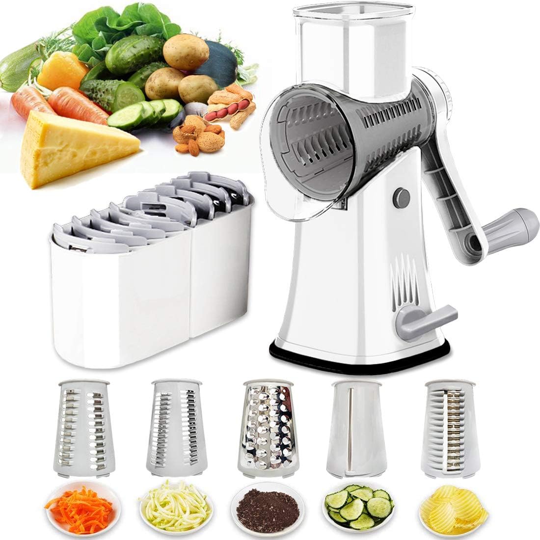 5 IN 1 Rotary EasyGrate Shredder