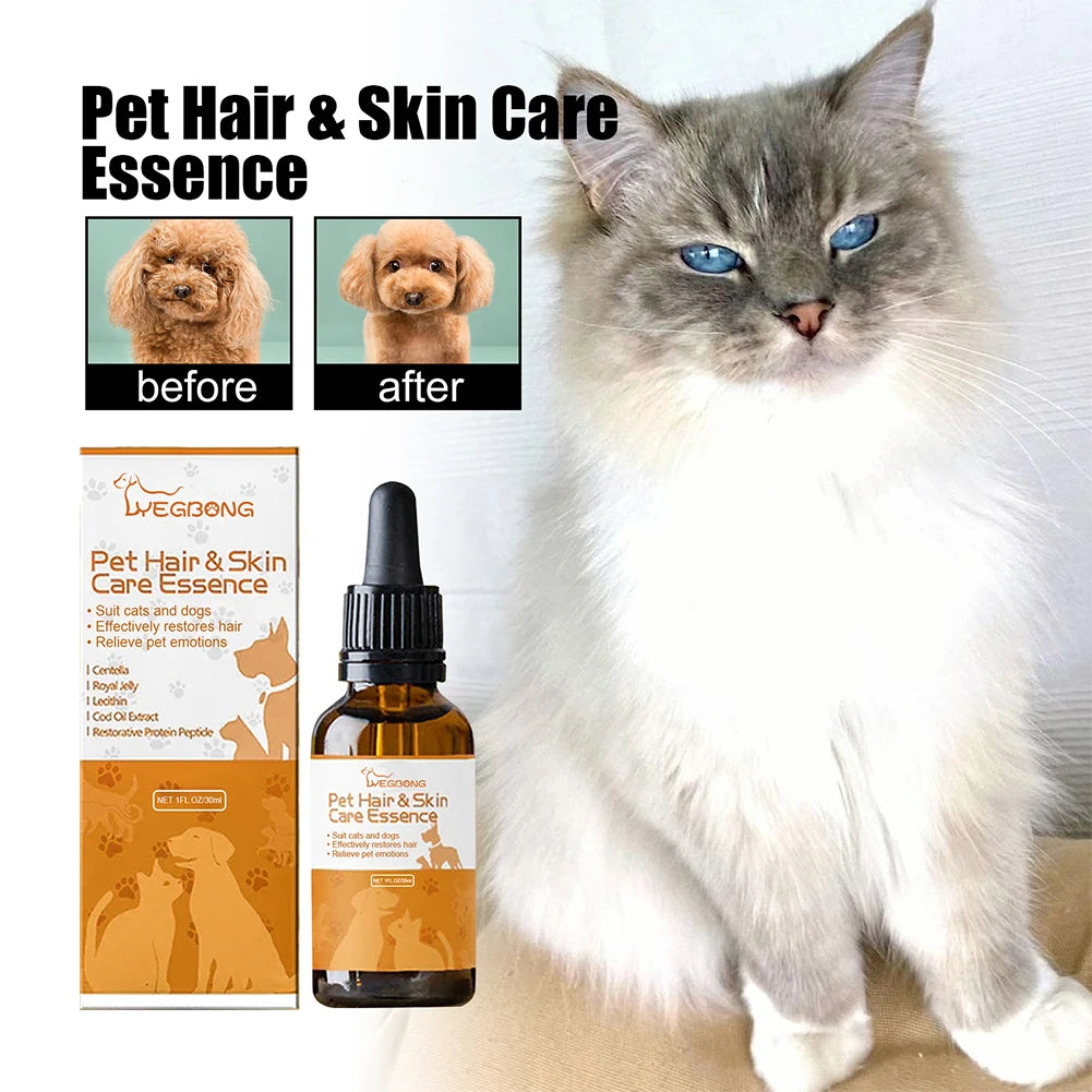 Organic Pet Hair & Skin Care Essence Oil