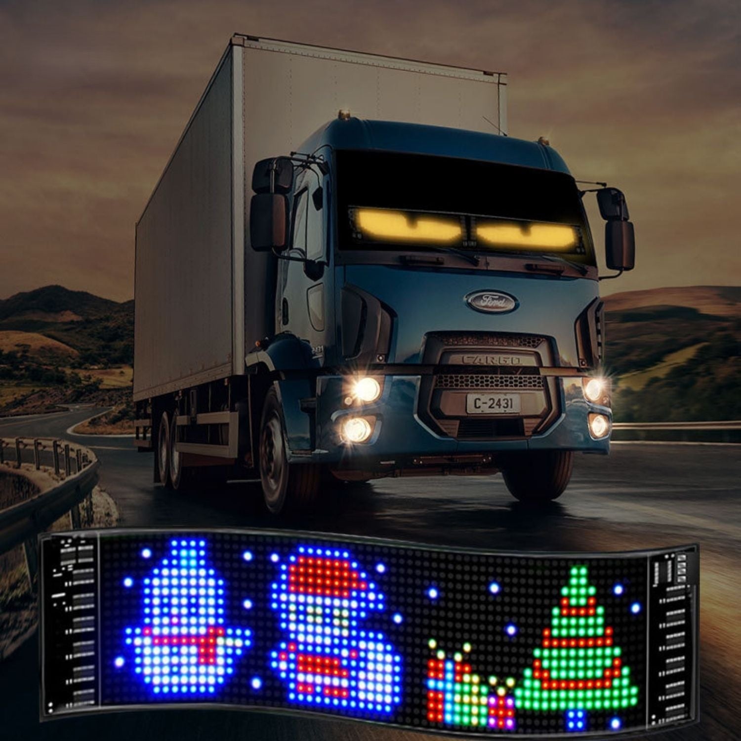 DriveFlex LED Car Billboard