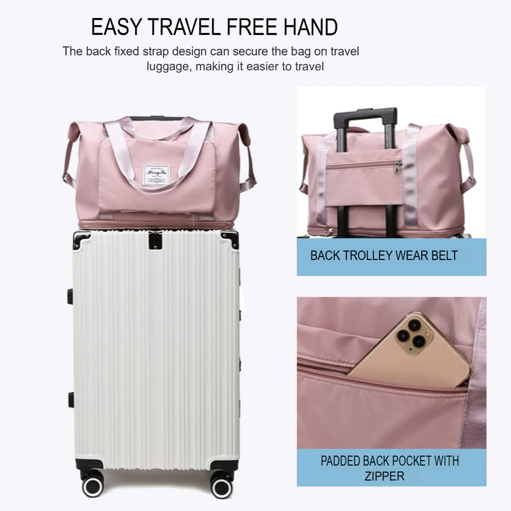 BAGGO |防水和可扩展的旅行袋