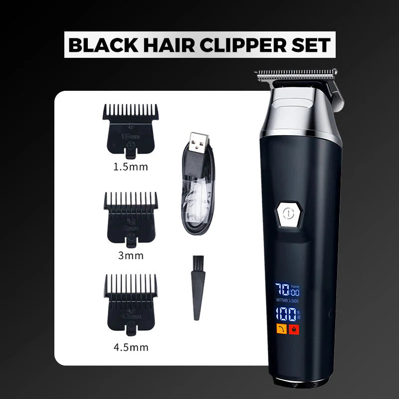 ClipPro™ | LCD Display Professional Electric Hair Clipper