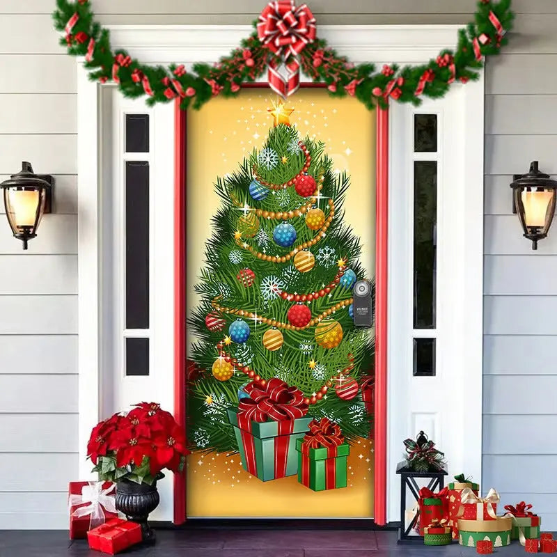 2024 Christmas Front Door Decoration - ExploreMore Hub