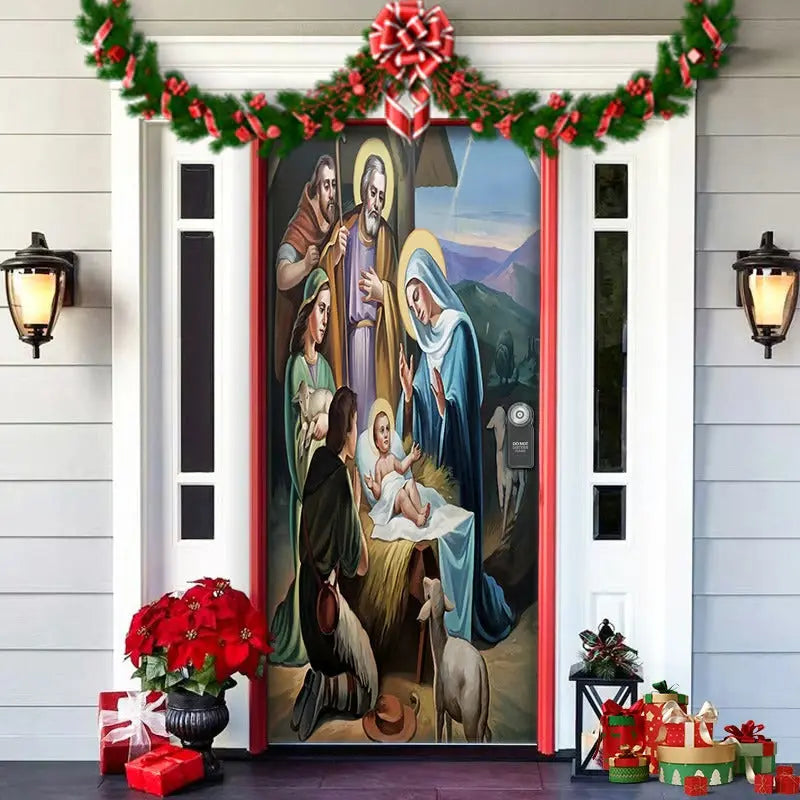 2024 Christmas Front Door Decoration - ExploreMore Hub