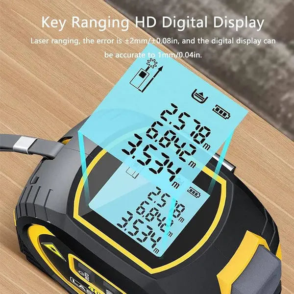 3 in 1 Laser Tape Measure - ExploreMore Hub