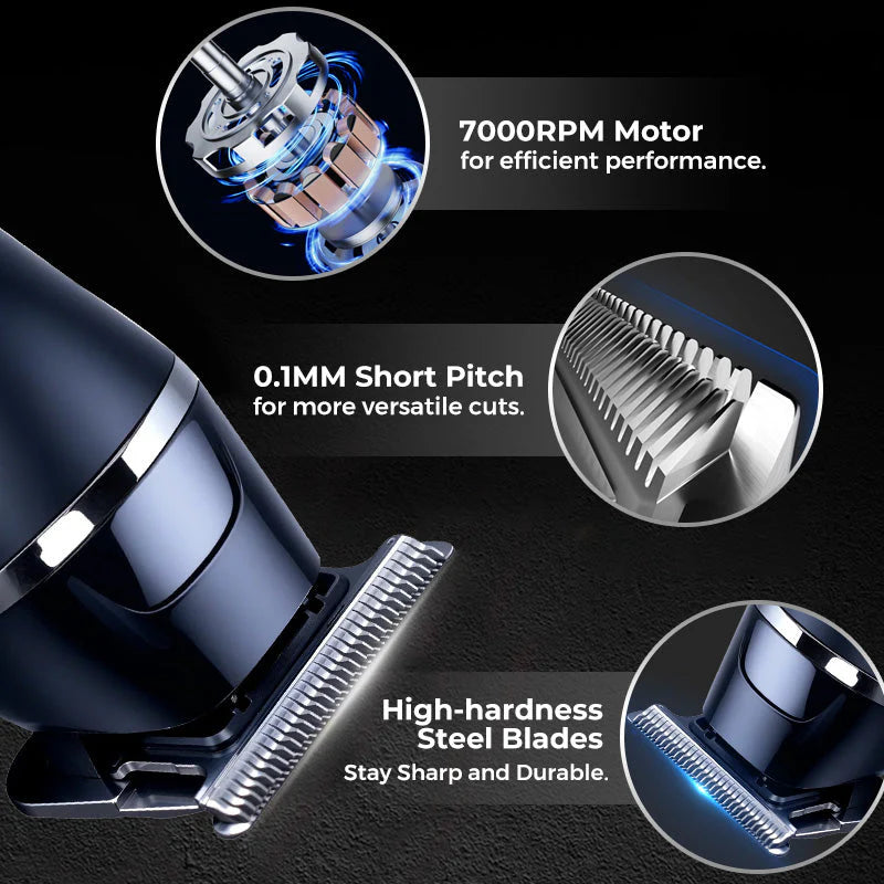 ClipPro™ | LCD Display Professional Electric Hair Clipper