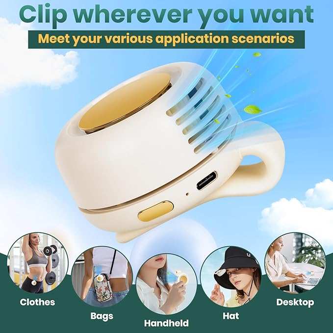 Wearable Whisper-Quiet Fan