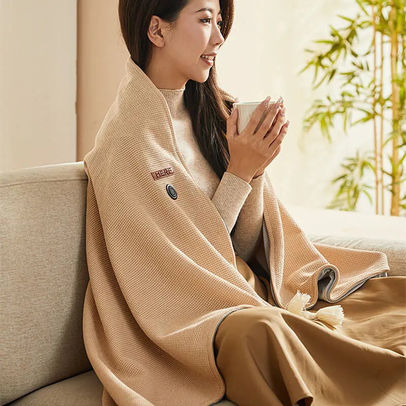 CozyHeat Portable Blanket Shawl - ExploreMore Hub