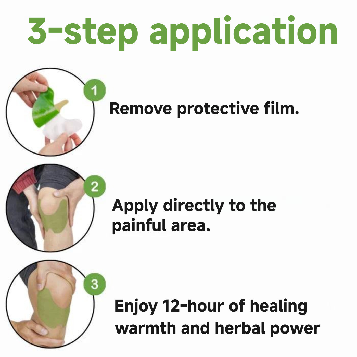 Tapex ™ Herbal Heat Tapes (5-pack)