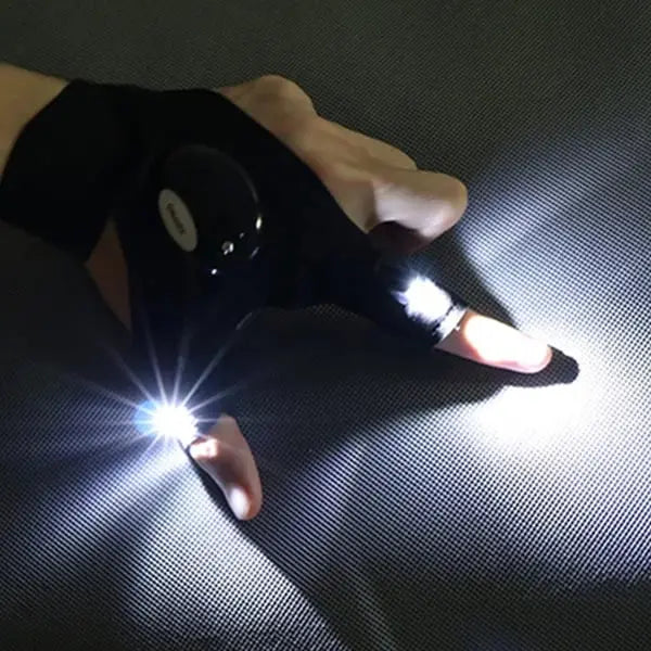 LED Flashlight Work Gloves - ExploreMore Hub