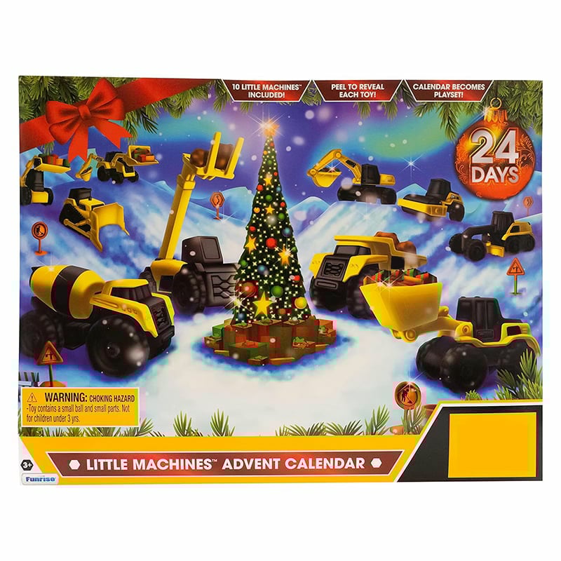 🎄24-day Advent Calendar with Truck on the way to Christmas