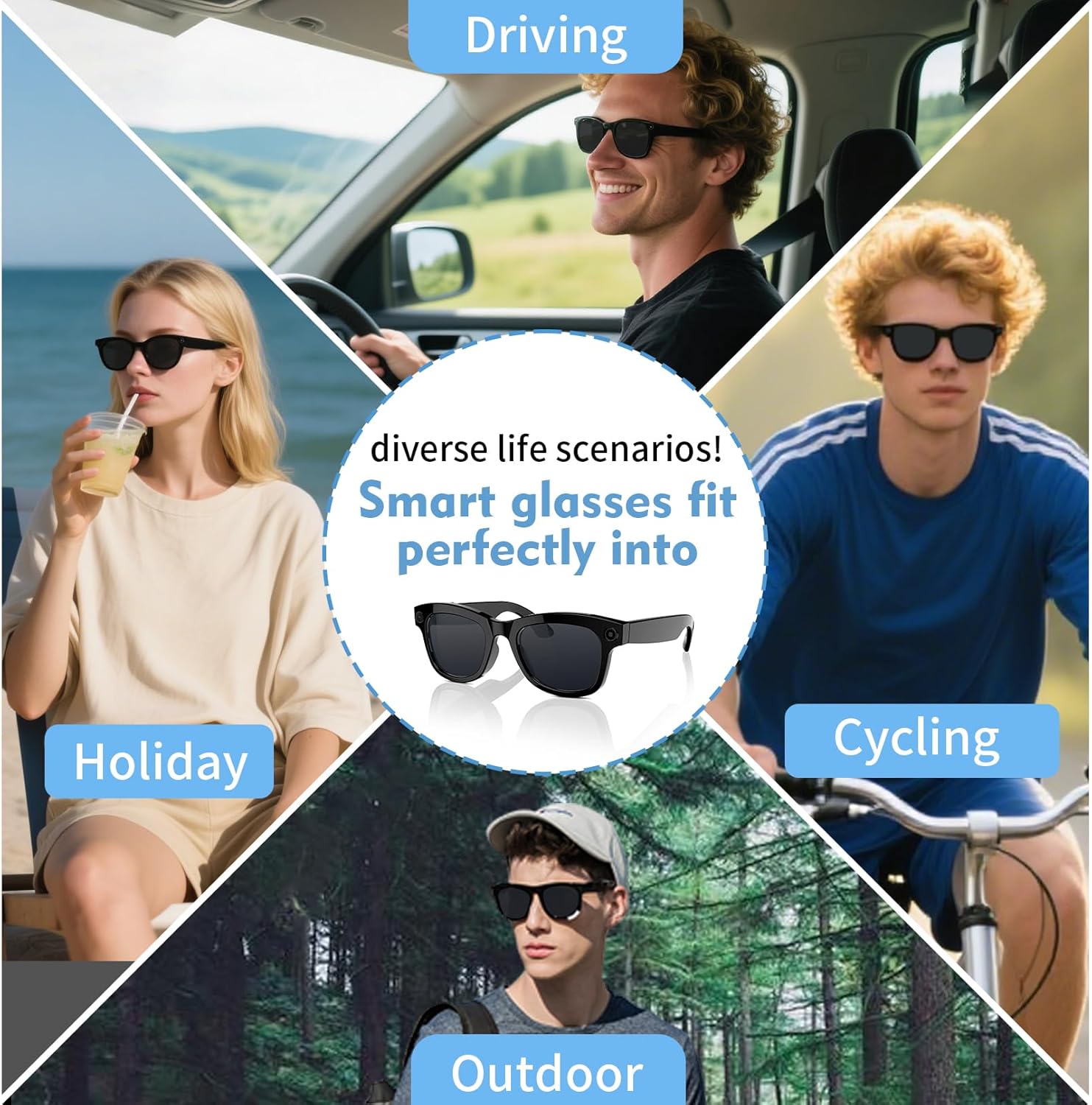 NomadAI Smart Glasses | See More, Do More. Hands-Free.