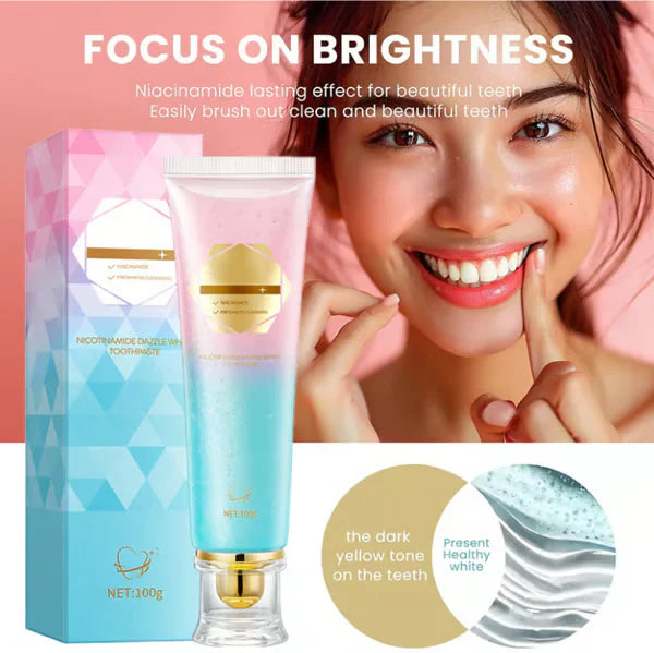 Brightsmile | Niacinamid Zahnpasta für helle weiße Zähne