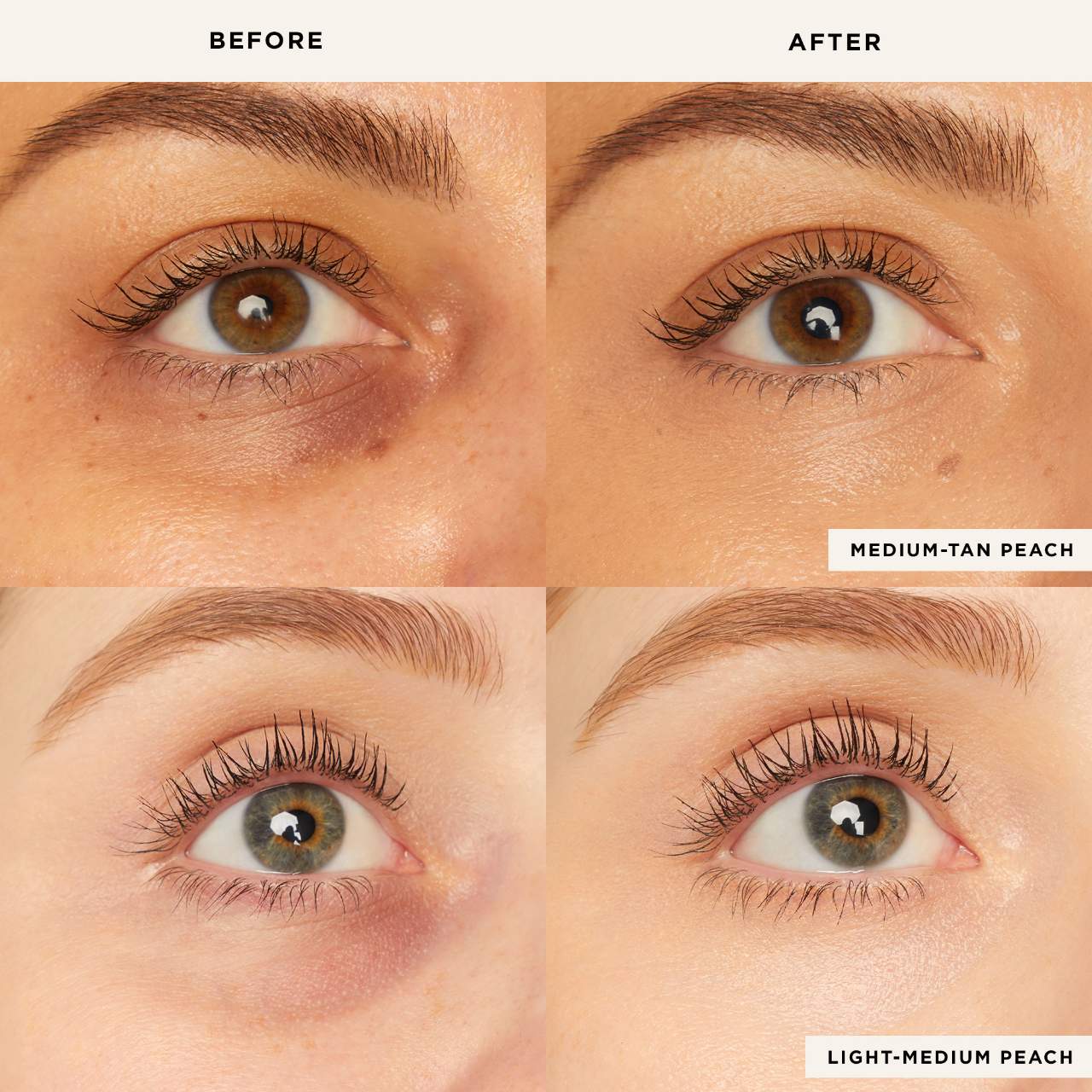 Farvet ler undereye Corrector