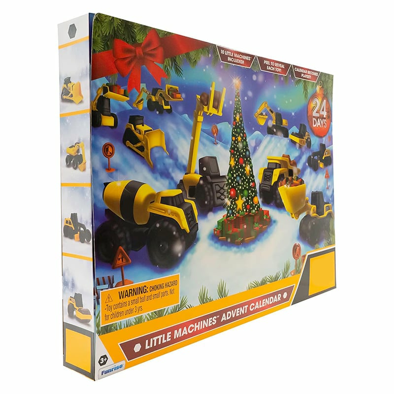 🎄24-day Advent Calendar with Truck on the way to Christmas