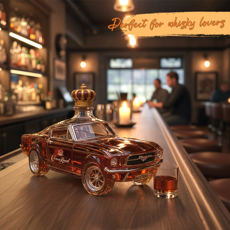 Bronco styl láhev whisky