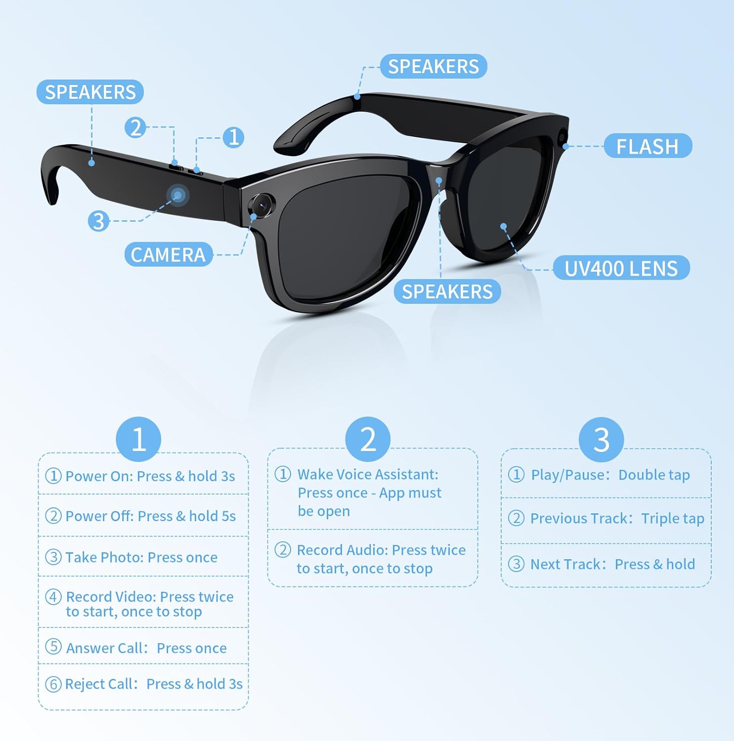 NomadAI Smart Glasses | See More, Do More. Hands-Free.