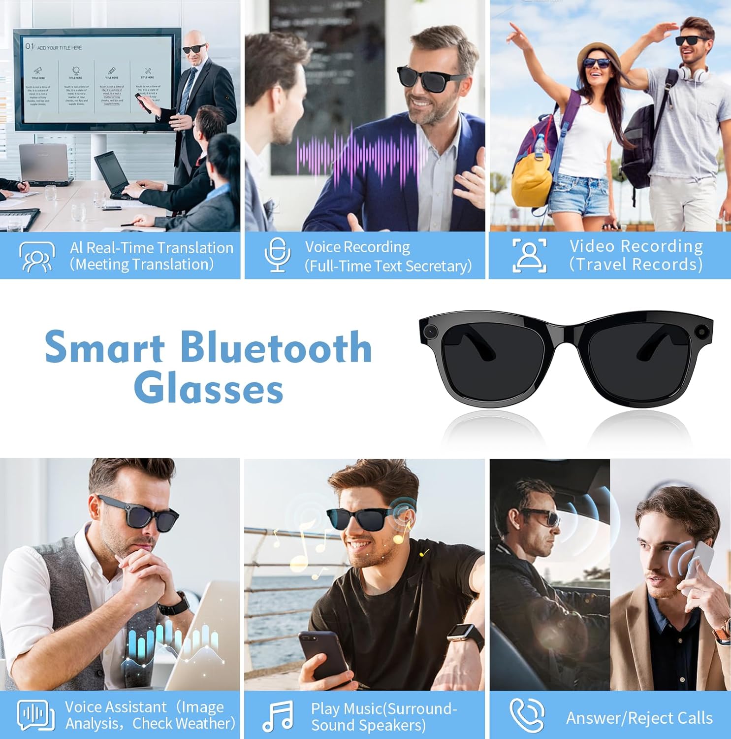 NomadAI Smart Glasses | See More, Do More. Hands-Free.