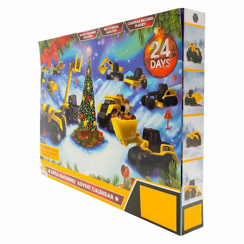 🎄24-day Advent Calendar with Truck on the way to Christmas